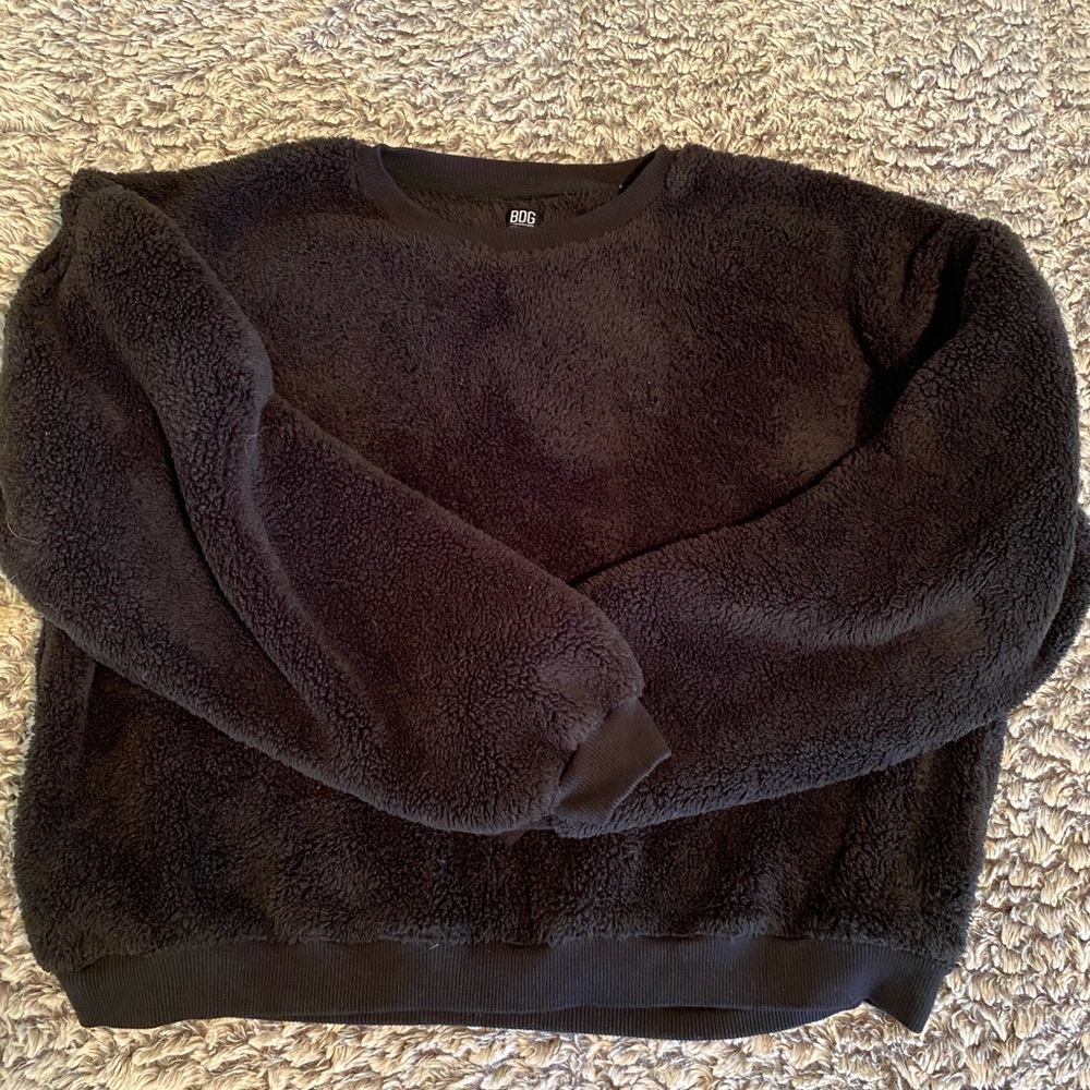 fuzzy urban outfitters sweater